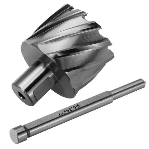 Premium HSS Annular Cutter Kit With Pilot Pin For Magnetic Drill Press By JESTUOUS One And Seven Eighths Inch Outer Diameter