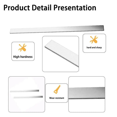 Pro Grade HSS Lathe Tool Bit 6mm x 40mm x 200mm Square Turning Tool Blank For Milling And Finishing Hard Materials Like Mild Steel Alloy Steel And Tool Steel Utoolmart, showing its high hardness and wear resistance.