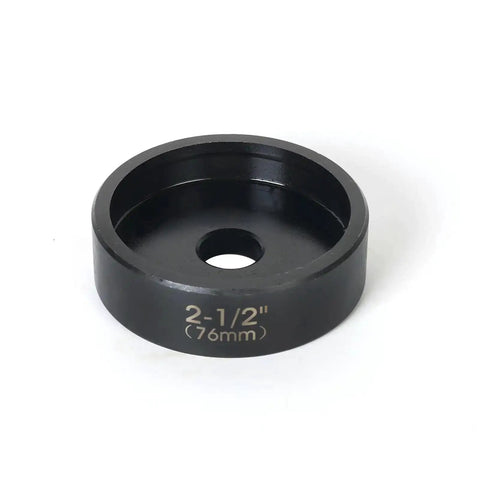 Two And A Half Inch Conduit Punch And Die Workhorse With Black Oxide Finish For KO Tools Hydraulic Knockout Driver