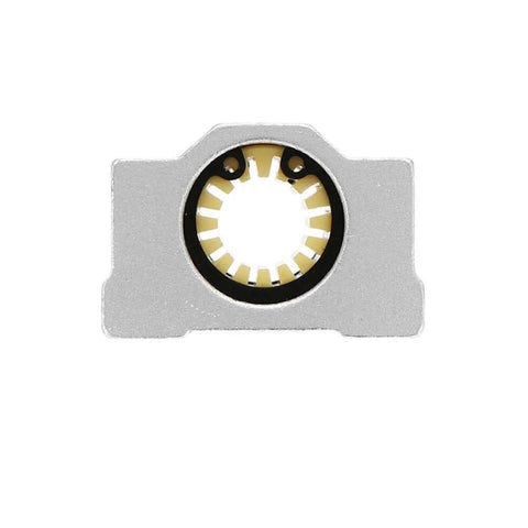 Front view of Four Pieces 12mm Solid Polymer Linear Bearing Slide Bushing for CNC Machines Self Lubricating Dust Proof Design