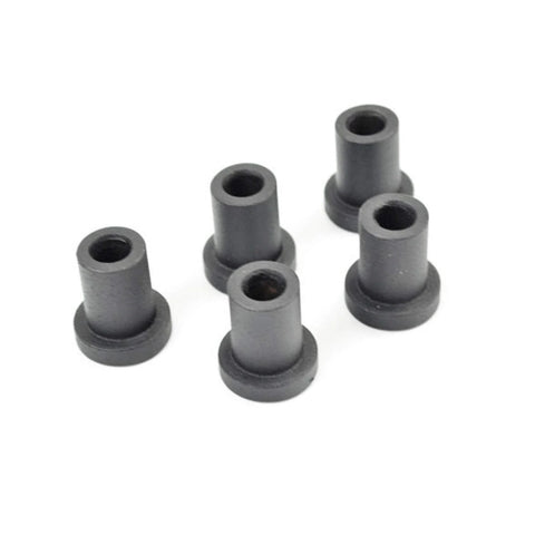 Components of Double Sliding Barn Door Hardware Track Kit In Black Steel For Closet And Interior Doors, Bypass Rolling Set