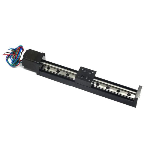 150Mm Travel Mini Linear Rail Guide With Lead Screw T6x1 and NEMA11 Stepper Motor for DIY CNC Router Linear Stage