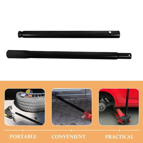 Floor Jack Handle Replacement Set 2 Pack Horizontal Hydraulic Jack Handles Poles Lever For 3 Ton Floor Jacks Easy Glide