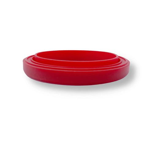 Red 54mm silicone gasket for Breville Sage espresso machines like Barista Pro Express Bambino Plus Impress Barista Touch Infuser