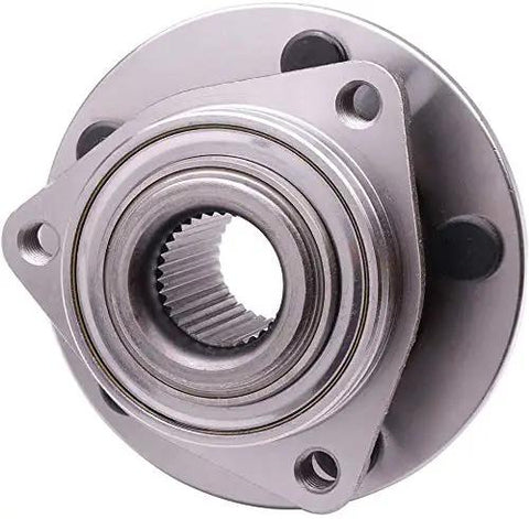 Two Piece Front Wheel Hub And Bearing Assemblies For 1993 To 2004 Dodge Intrepid Chrysler Concorde And 300M Replacement Direct Fit Premium Quality