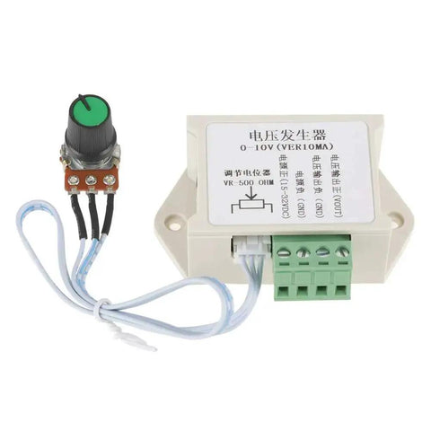 0-10V Adjustable Analog Voltage Generator for PLC and MCU, plug and play module with dial, ideal for industrial projects