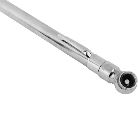 Milton S-921 pencil tire pressure gauge with built-in deflator, chrome-plated brass.