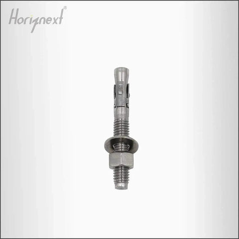 Corrosion-Resistant 304 Stainless Steel Wedge Anchor For Concrete Only 1/2 Inch By 3-3/4 Inch Heavy-Duty Fasteners 4 Pieces Included High Load