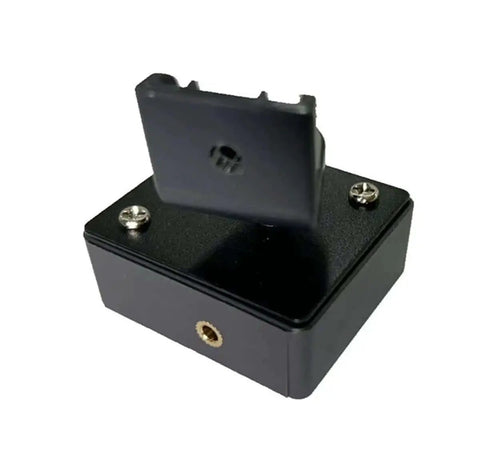 Filament Runout Pause Monitor for 3D Printers, Smart Filament Sensor with Auto Stop, black module, side view, compatible with Nepture 3 and 4 series.