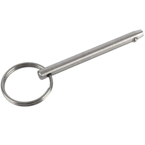 4 Pack Quick Release Pins One Quarter Inch Diameter Three Inch Overall Length Two Point Four Inch Usable Length Pro Grade Marine 316 Stainless Steel