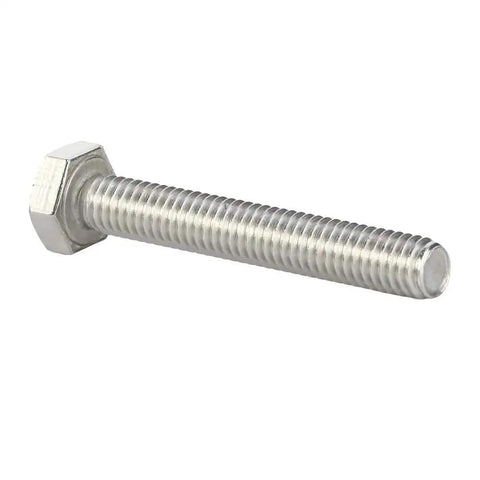 Stainless Steel Hex Head Screws 1/4-20 X 1-1/2 Inch Fully Threaded Bolts 18-8 304 Stainless Plain Finish