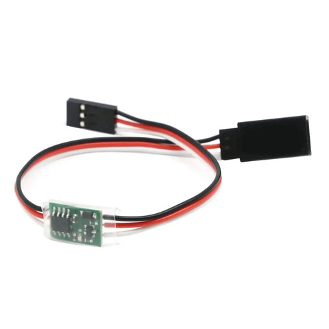 Ultimate Slow Servo Reducer Delay Module For RC Models with 5-6V connectors and cables for steering gear control surfaces in model aircraft.