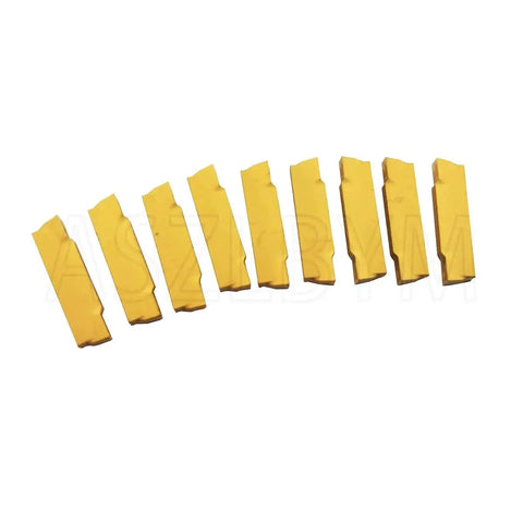 Set of 11 MGMN200G carbide grooving inserts for 12mm Shank Lathe Grooving Tool Holder MGEHR1212-2 made from durable 40Cr steel