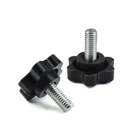 Must Have Eight Piece M6 Bolt Knob Kit For Logitech G25 G27 G29 G920 G923 Steering Wheel With Durable Metal And Plastic Build