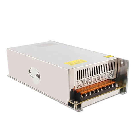 High Power 500W 24V 20A Single Output Switch Mode Power Supply For LEDs, 110V/220V Input, 47-63Hz, 24 Volt LED Driver SMPS side view