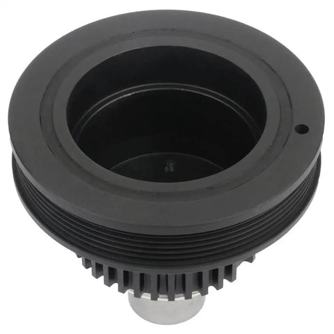 Front view of Harmonic Balancer Crankshaft Belt Drive Pulley Beefed Up Fits Ford Aerostar 1990 To 1997 Ranger 1990 To 2000 Explorer