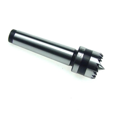Solid MT2 Wood Lathe Drive Center With 1 Inch Crown For Tight Spindle Grip And Stable Cuts Alloy Steel Construction Built To Last