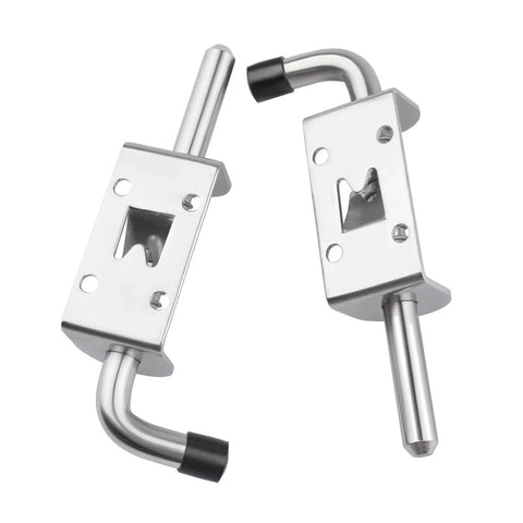 Durable Shed Door Hardware Kit With 6-Inch T-Hinges, T-Handle Lock, Latches And Barrel Bolts for secure installation