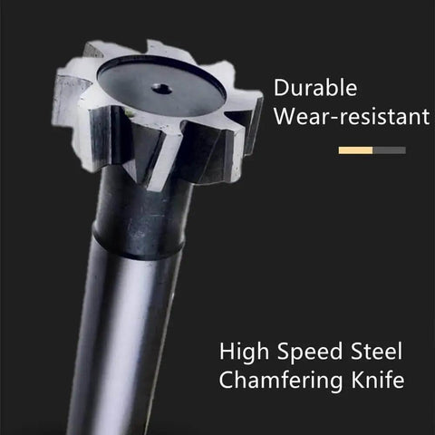 Pro Grade HSS AL T Slot End Mill Cutter For Woodruff Keyseat Applications, 20mm Diameter, 3mm Cutting Depth, image