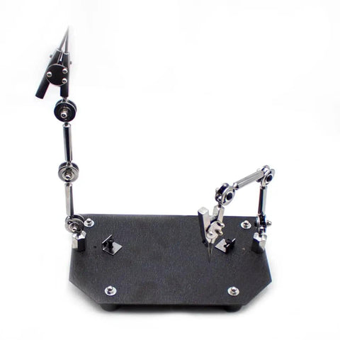 Universal Welding Fixture With Third Hand Soldering Station Jewelry Clamp And Double Head Weld Jig Rebound Tweezers Heatproof
