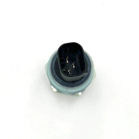 EllegaRep brake fluid pressure sensor, front view with black 6-pin connector and blue-gray housing