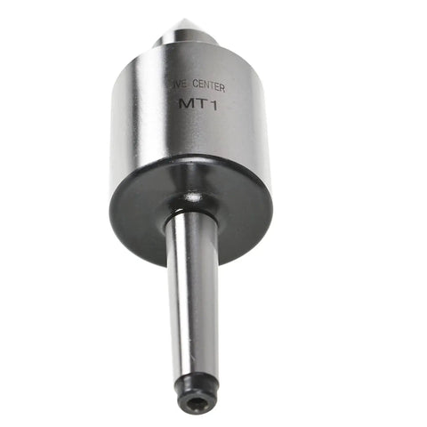 MT1 Medium Duty Live Center With 60 Degree Point And 0.0002 Inch Concentricity Hardened To 61 To 65 HRC for lathe work