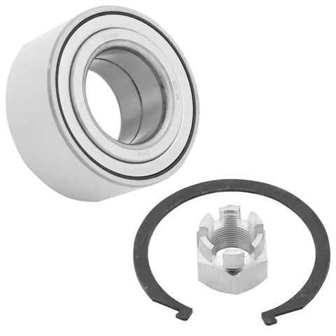 2-Pack Front Wheel Hub Bearing Assembly Compatible With 2007-2017 Azera 3.3L V6, 2011-2014 Sonata 2.0L L4, Sportage, Optima, includes nut