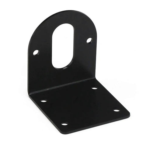 Durable Motor Mounting Bracket For 550 545 540 DC Motors, Heavy Duty Steel Fixed Mount Base For Saw Machines, side view