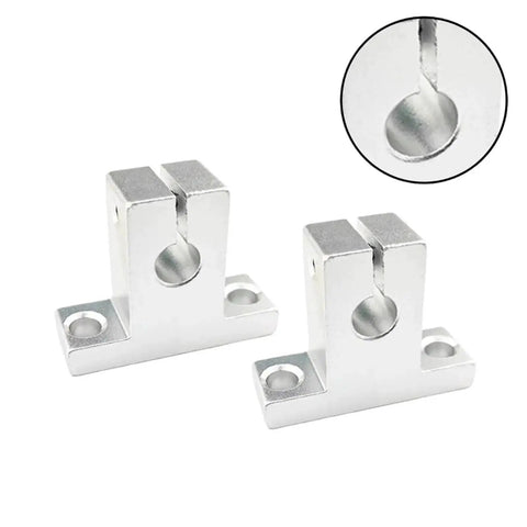 Compact Linear Motion Guide For 3D Printing Aluminum Rail And Rod Support in Linear Reciprocating Systems, shown in detail.