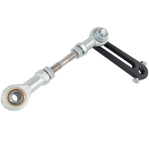 Rocker Arm For Reciprocating Linear Actuator With Adjustable Stroke From 30 To 150mm And 8mm Motor Shaft Hole, Beefy Steel And Aluminum Alloy Construction