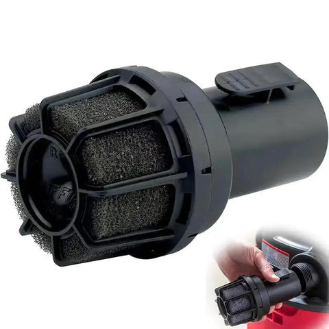 Two Point Five Inch Shop Vacuum Muffler Diffuser For Noise Reduction And Air Filtration Heavy Duty Industrial Grade Exhaust Accessory