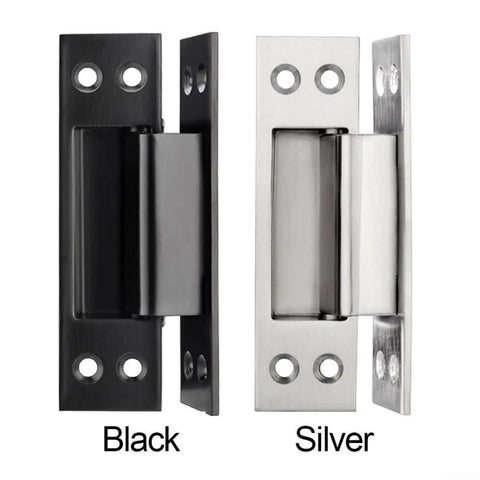 Invisible Cross Door Hinge For Wooden Doors And Aluminum Frame Doors, 180 Degree Opening, Zinc Alloy Die Cast With Stainless Steel Build
