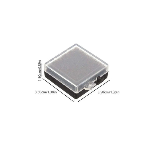 Anti Static Chip Case With Transparent Lid And Black Base Compact Electronics Parts Organizer Box For Safe Storage And Static Shielding Of Small Components 1.57 X 1.38 X 0.59 Inches