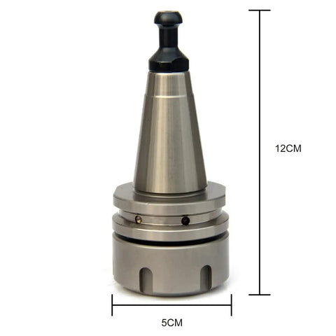 ISO30 ER32 50L Balance Collet Chuck G2.5 30000RPM CNC Stainless Steel Tool Holder with pull stud front view