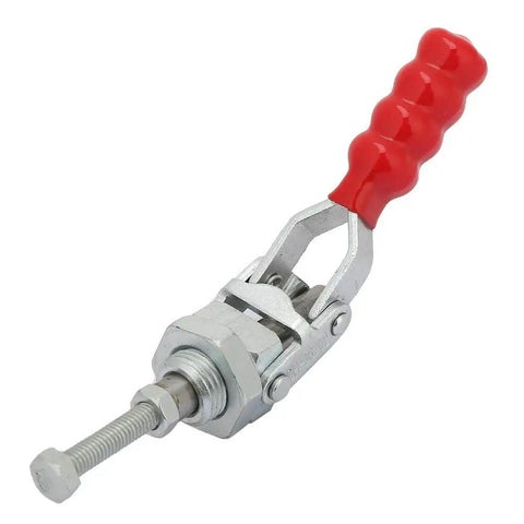 Beefy 10mm Push Pull Quick Release Toggle Clamp With 100Kg Clamping Force For Welding And Inspection, Jigs And Fixtures, Heavy Duty Steel Build.