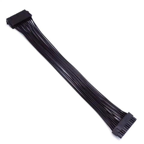 ATX 24 Pin Motherboard Power Extension Cable 12.6 Inch Length Internal PC PSU Male To Female Extension Lead