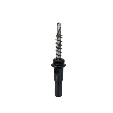 Front view of the pilot bit from Heavy Duty 8 Inch Bi Metal Hole Saw Kit For Metal And Wood Rannb Bi Metal Cutter Set With Sharp Teeth For Drilling Holes