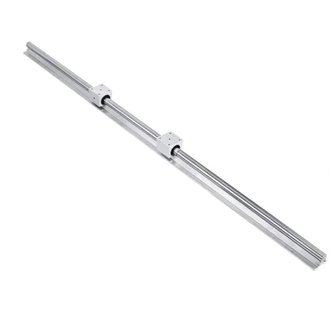 Dope Linear Rail Kit With SBR10 Or SBR12 Guide Rail 200 To 1000 Millimeter Length Includes SBR10UU Or SBR12UU Blocks One Set Color