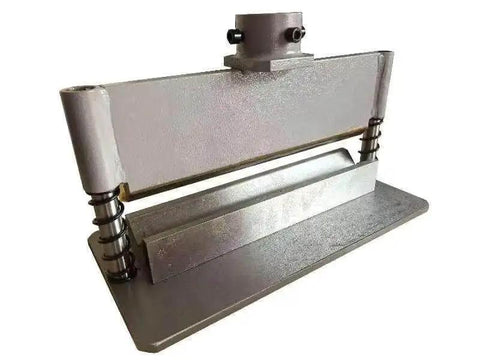 12 Inch Press Brake Attachment for Standard 12 to 20 Ton Hydraulic Shop Presses, Adjustable 0 to 90 Degrees, Centering Attachment