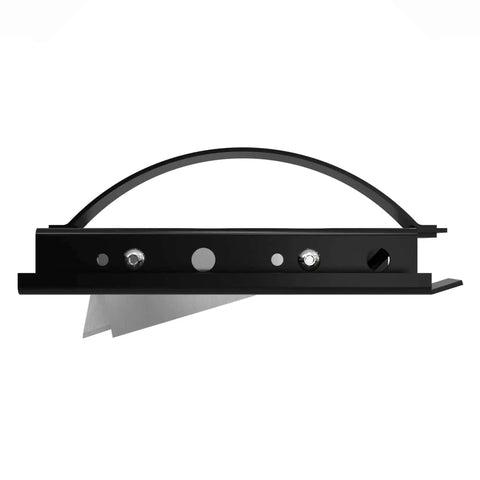 One Inch V Cut Duct Board Cutting Tool Black For Clean Precise V Groove Joints And Foldable Duct Board Installations Side View
