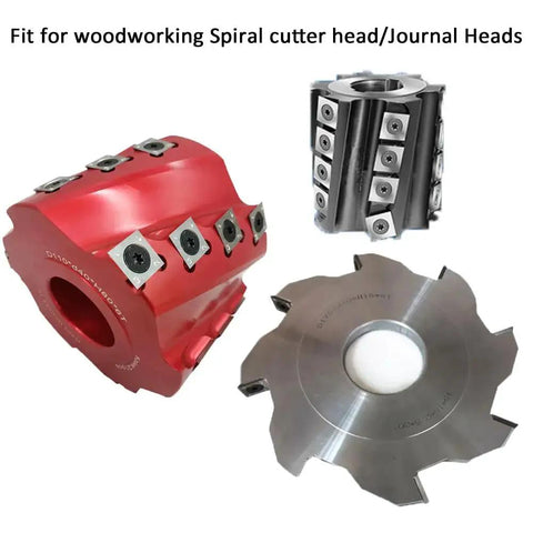 Go-To 15mm Square Straight Carbide Inserts For Woodturning, 4-Edge Replacement Cutter Knives For Woodworking, Planer Heads