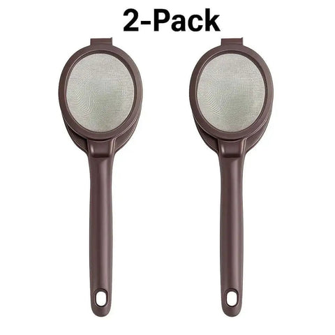 Two Pack Coffee Tea Brew Stick Infuser Reusable Filter Spoon With Fine Mesh BPA Free Easy Swivel Top Portable Single Cup Maker
