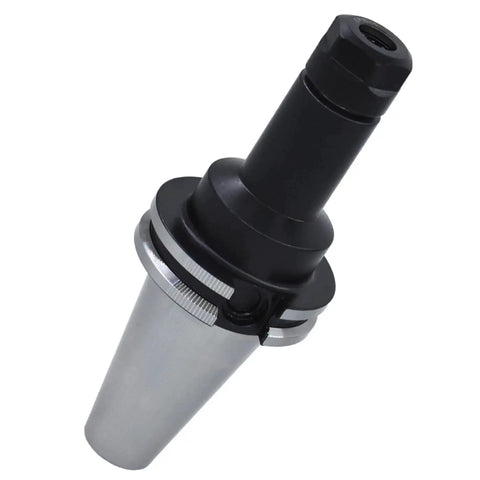 CAT40 ER16 collet chuck front view, 4-inch projection, part of the Four Pack 4 Inch CAT40 ER16 Collet Chuck Set With 0.0001 Inch TIR.