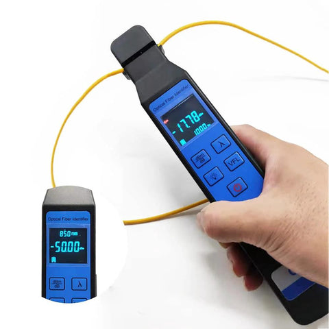 Identificateur de Fibre Optique Vivante D YEDEMC avec Réponse d'Onde 800-1700nm, Fonctions Intégrées VFL et Mesureur de Puissance Optique OPM, Outil FTTH (YD-3309D)