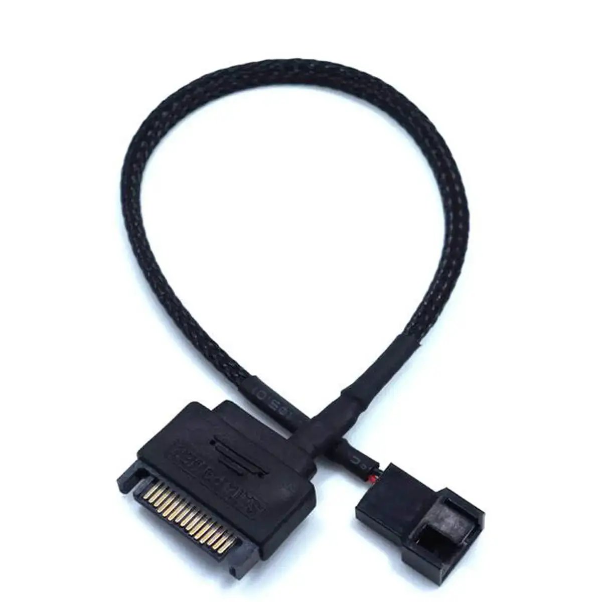 SATA To 3 Pin Or 4 Pin PWM PC Case Fan Power Adapter C...