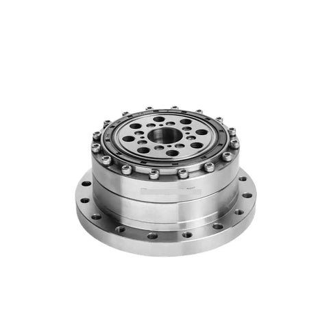 Harmonic Drive Strain Wave Gear Reducer for automation robots and stepper motors with high torque and fast response, compact design.