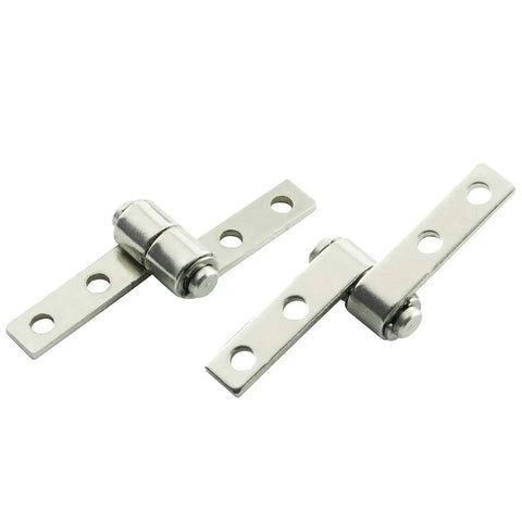Torque Friction Type Positioning Hinge 360 Degree with Mounting Screws for Laptops LCD Displays Built Tough Metal Construction