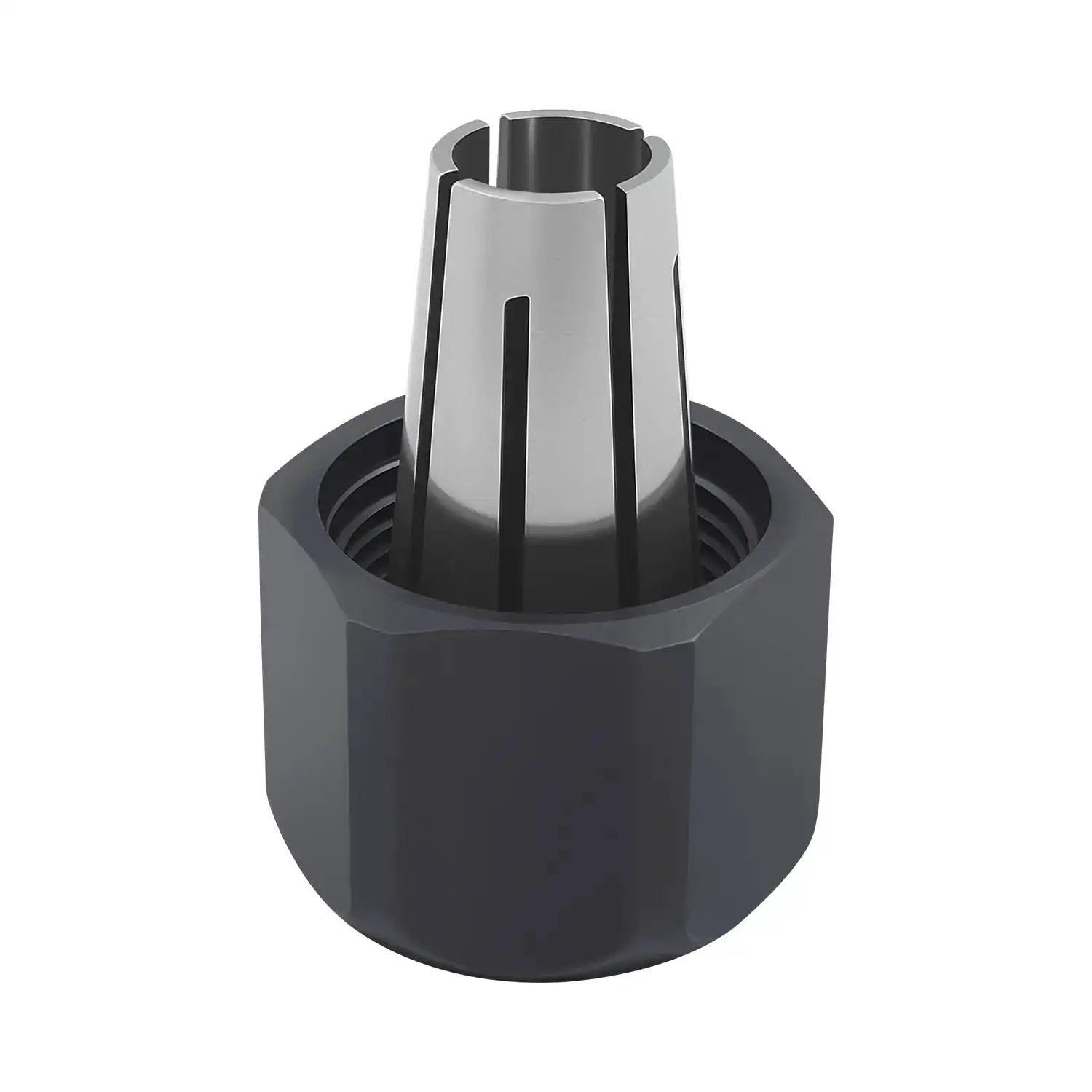 Self-Releasing Collet And Locking Nut Assembly For 1/4...