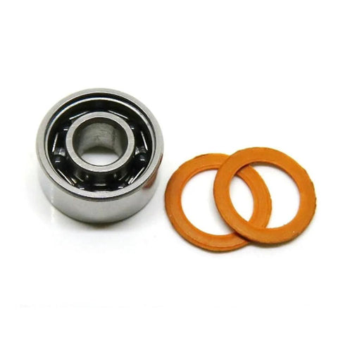 Ceramic ball bearing S688 8x16x5 mm with orange rubber seals (2RS)
