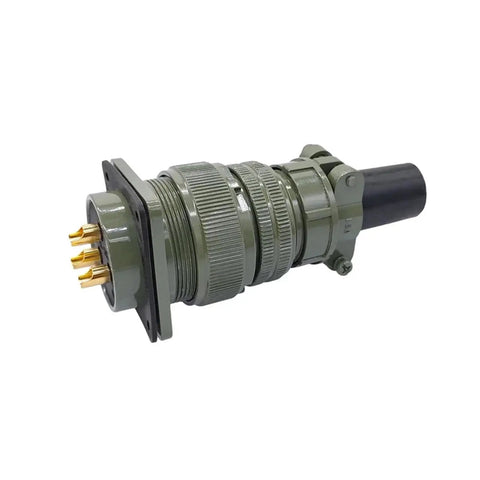 Circular Connector MIL-C 28-3 28-16 28-20 Socket MS3102A Plug 3108 28-20S, military-grade plug and socket assembly for aerospace